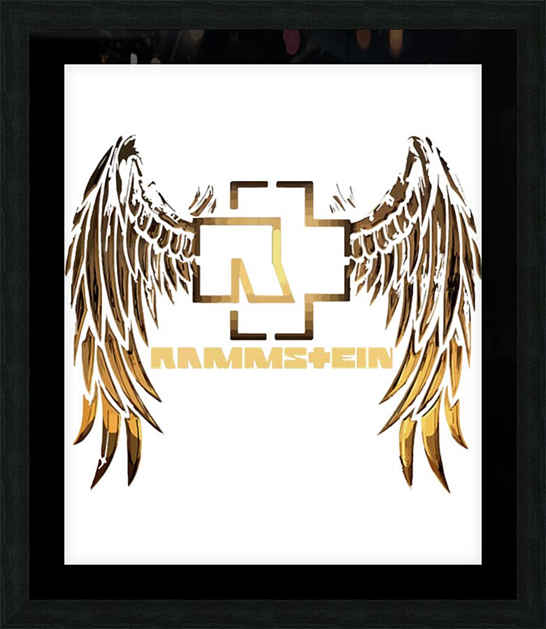 rammstein 38 Picture Frame print