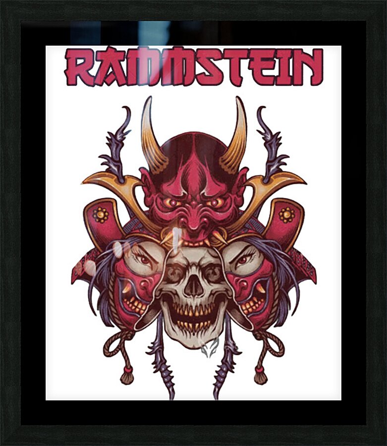 rammstein 40 Picture Frame print