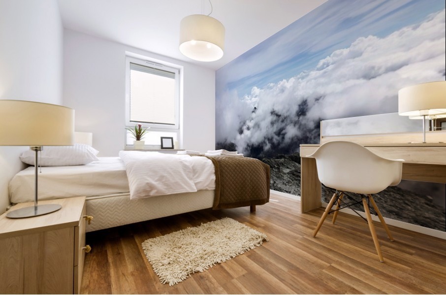 Mountain Top Mural print