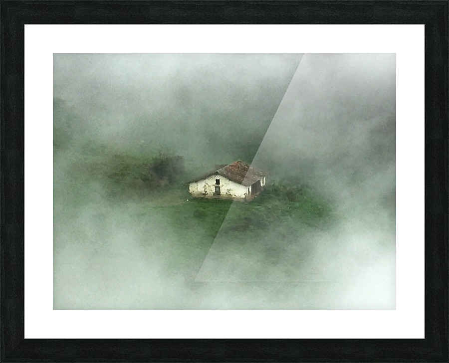 House In The Clouds Picture Frame print