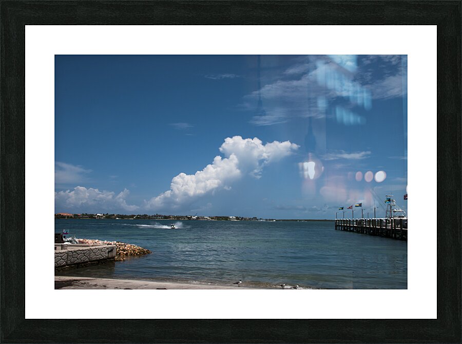 Ramp Approach Picture Frame print