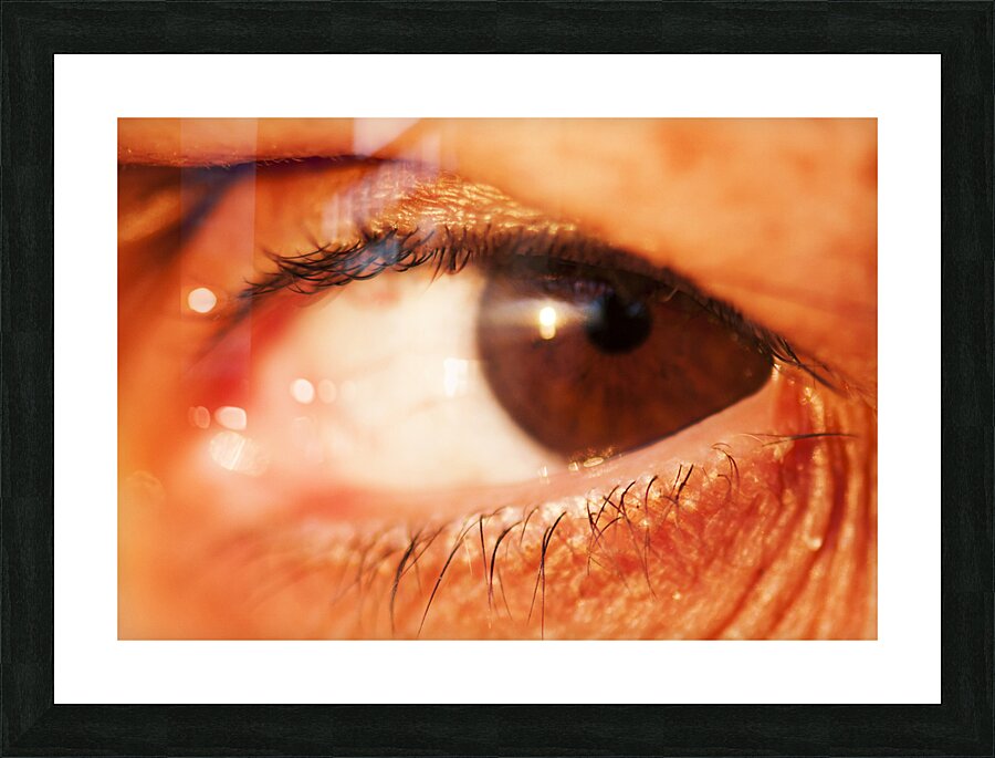 Eye 2 Picture Frame print