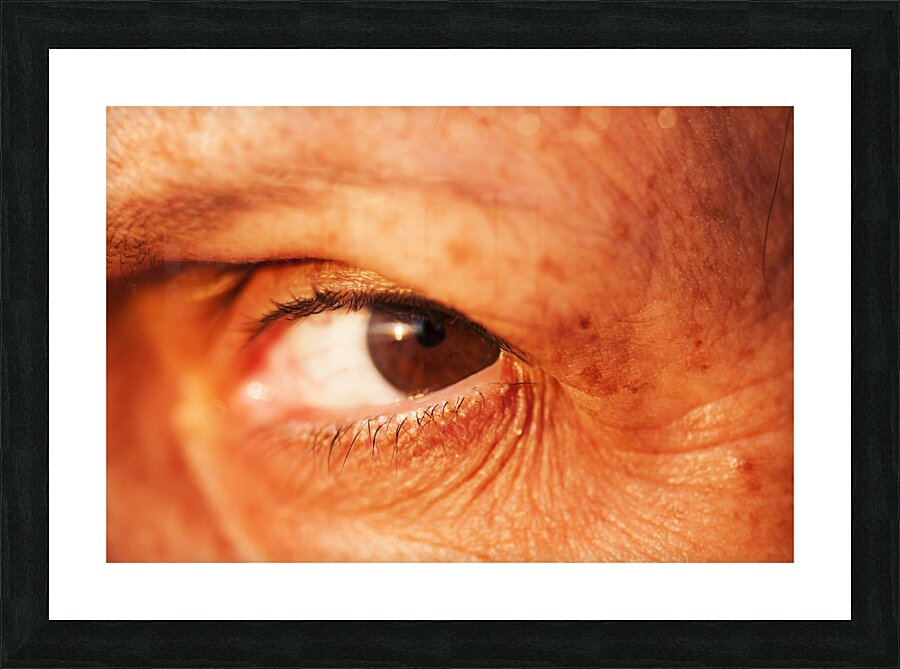 Eye 1 Picture Frame print