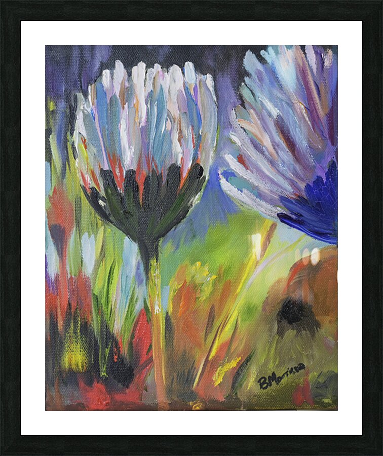 Gerber Daisies Picture Frame print