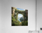  Verdant Archway in a Secret Valley  Acrylic Print
