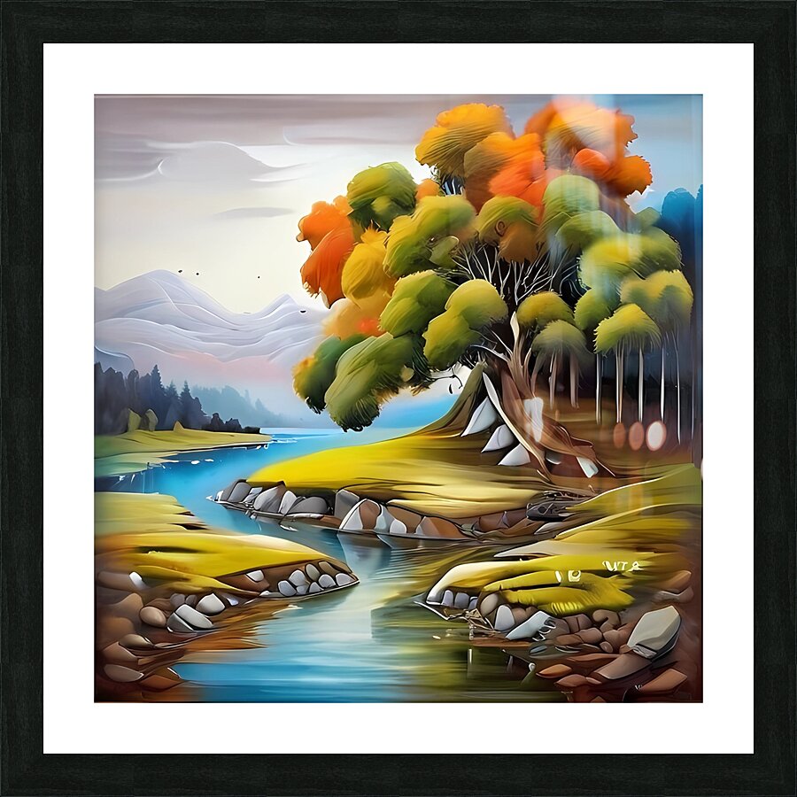 Wall art naturel landscape  Picture Frame print