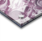 Purple Circles Acrylic print
