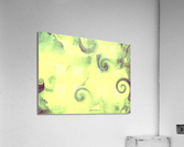 Yellow Circles Acrylic Print