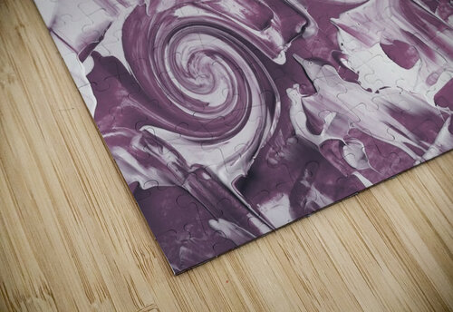 Purple Circles Anthony Zappin puzzle