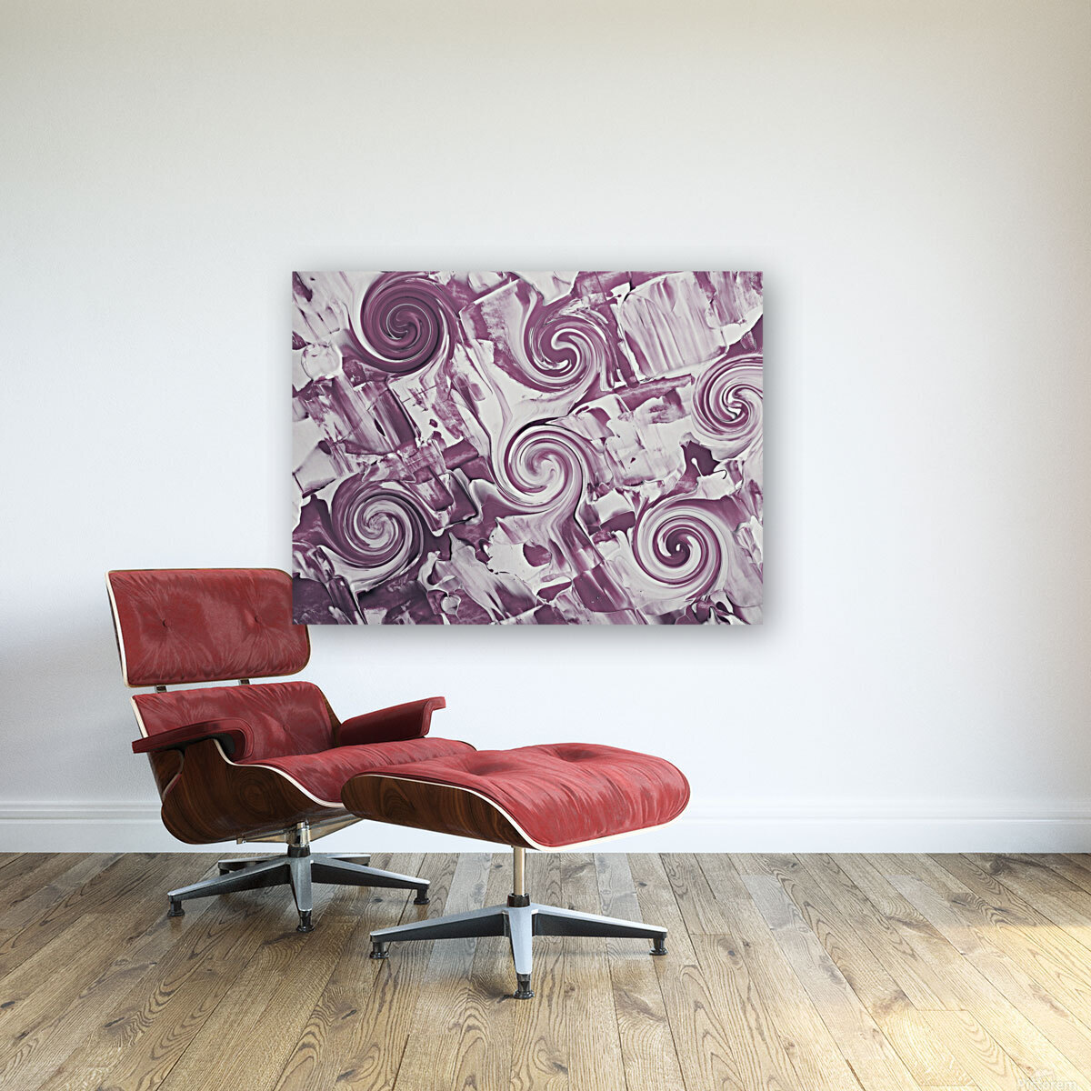 Purple Circles Reproduction