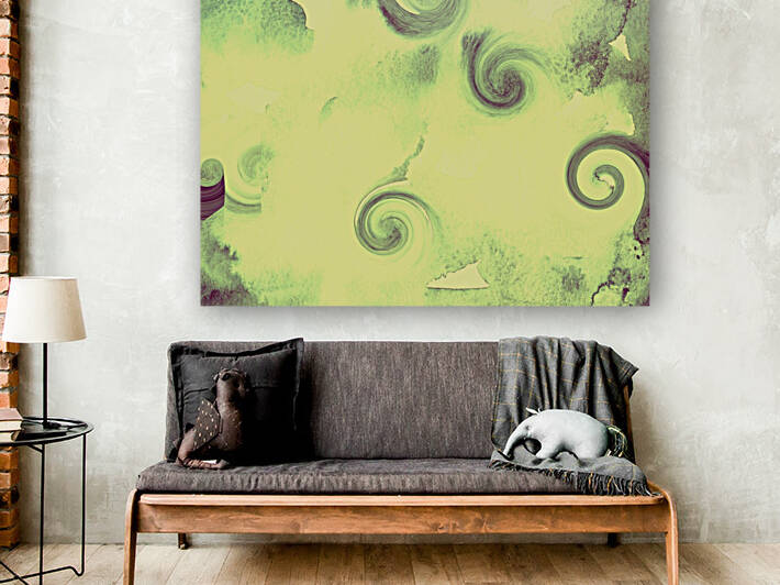 Yellow Circles by Anthony Zappin