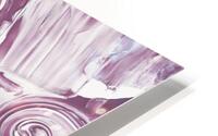 Purple Circles HD Metal print