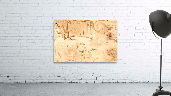 Crema Circles Wall Preview