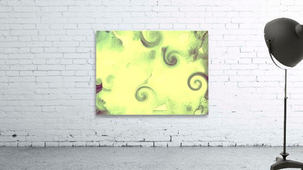 Yellow Circles Wall Preview