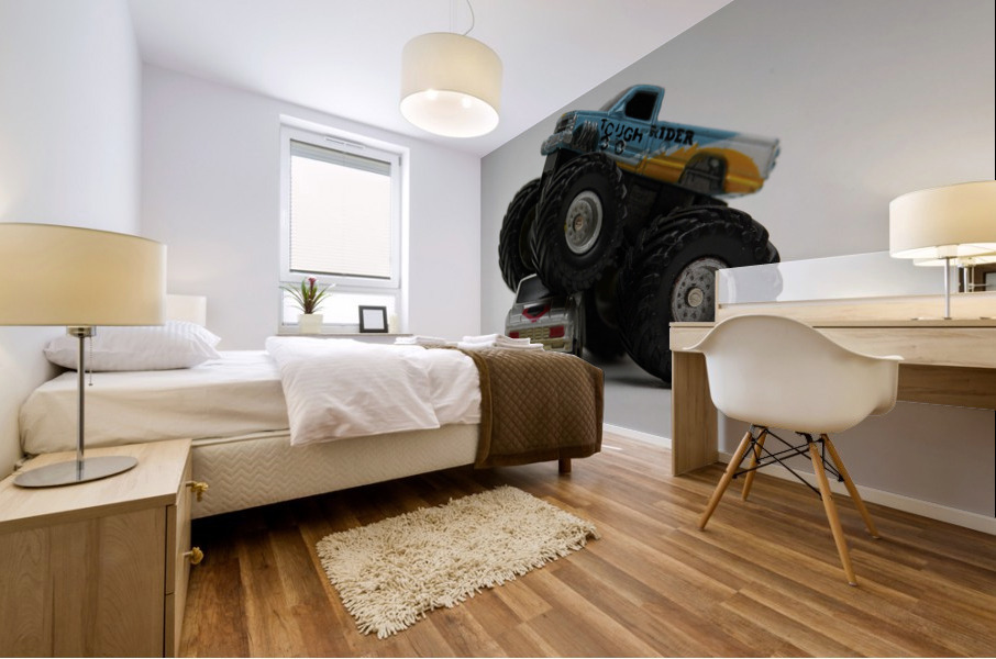Crusher Mural print