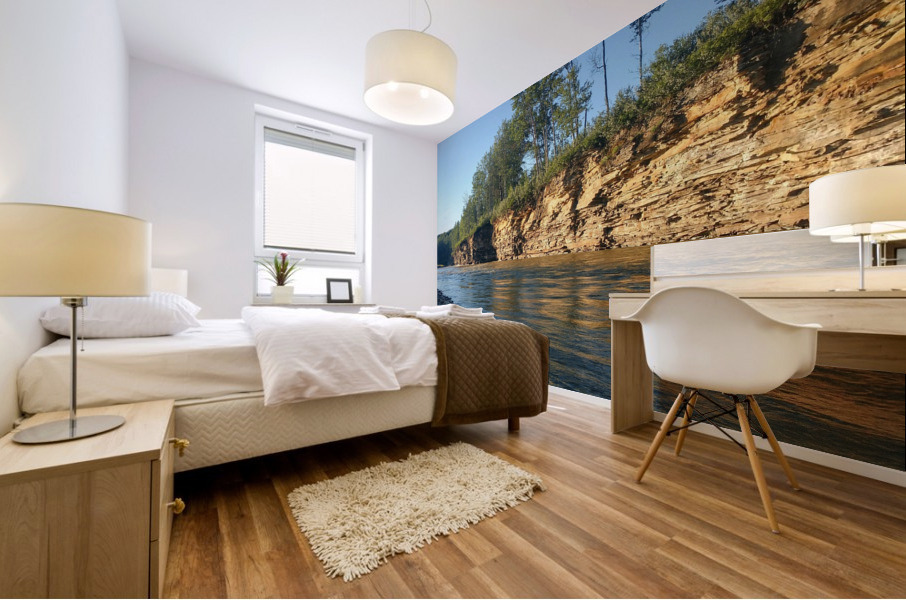 Halfway River Mural print