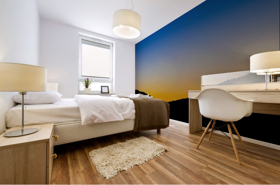 Before the sun rises Mural print