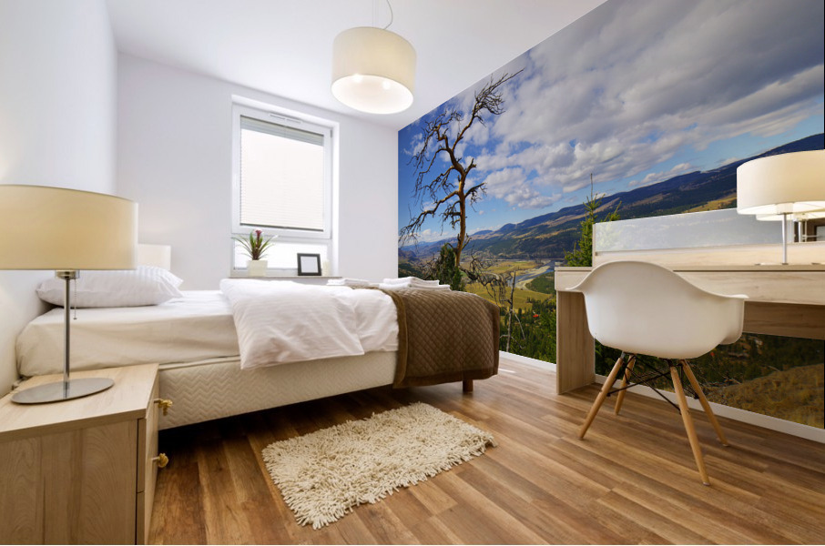 Pine with a view Mural print