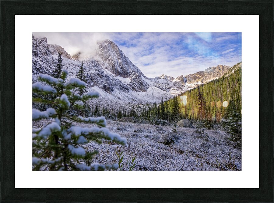 Dunn Peak Picture Frame print