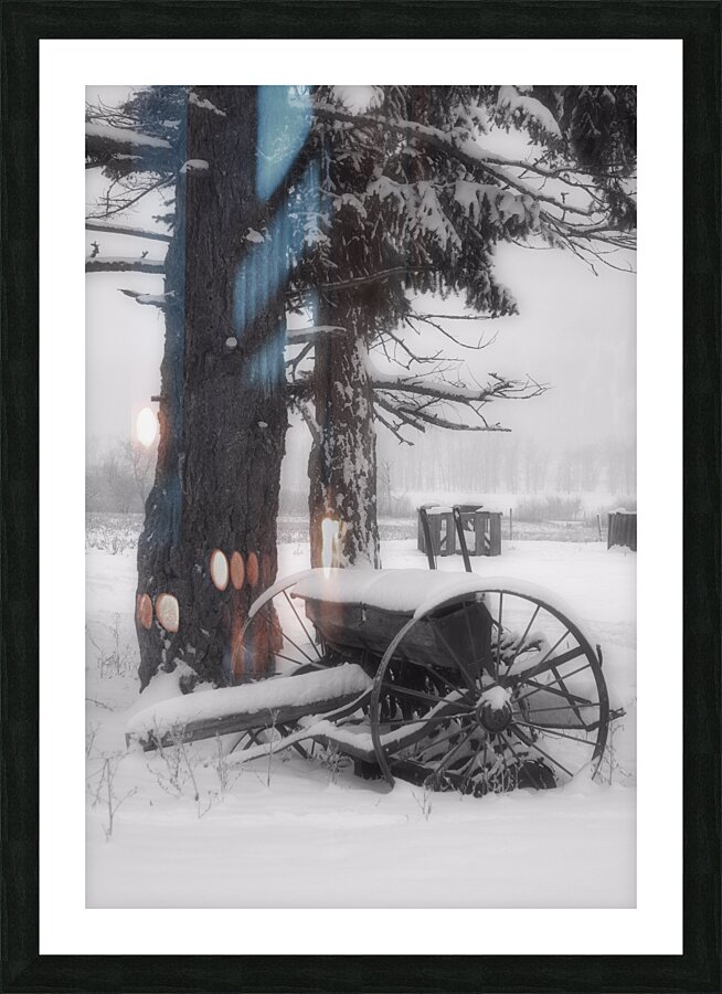 Antique Picture Frame print