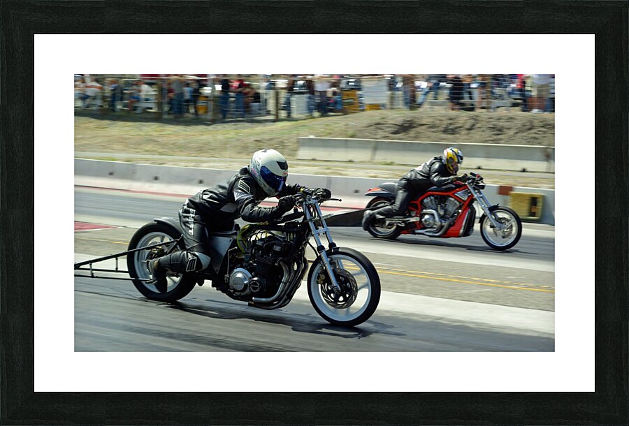 Dragbike Picture Frame print