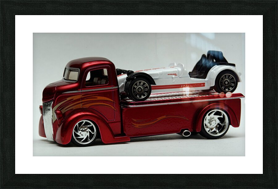 Hotwheels Hauler Picture Frame print