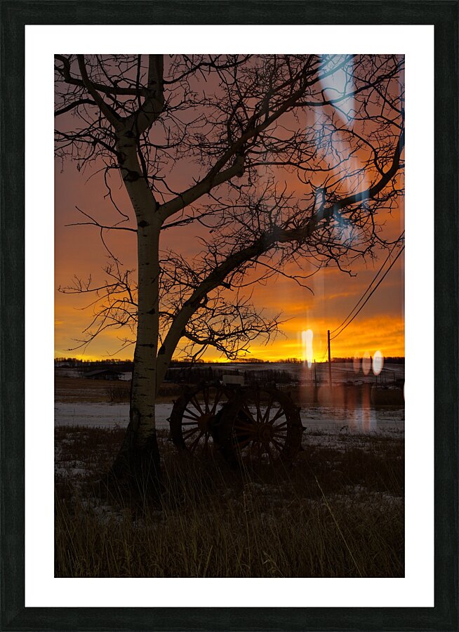Sunrise Picture Frame print