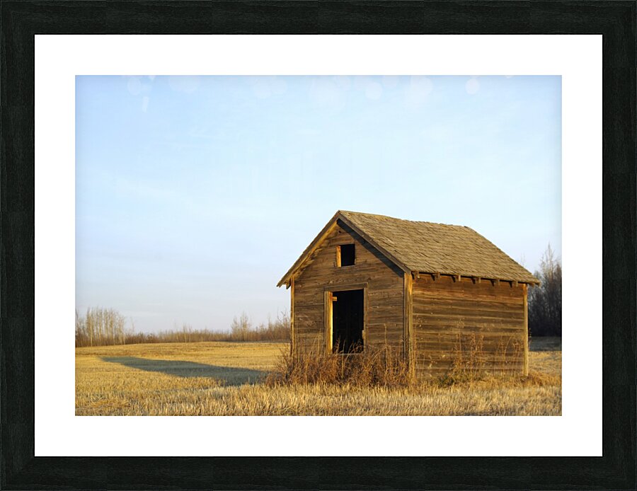 Grain Shed Picture Frame print
