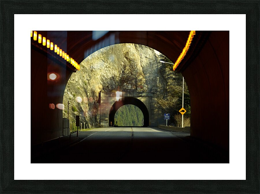 Tunnel Vision Picture Frame print