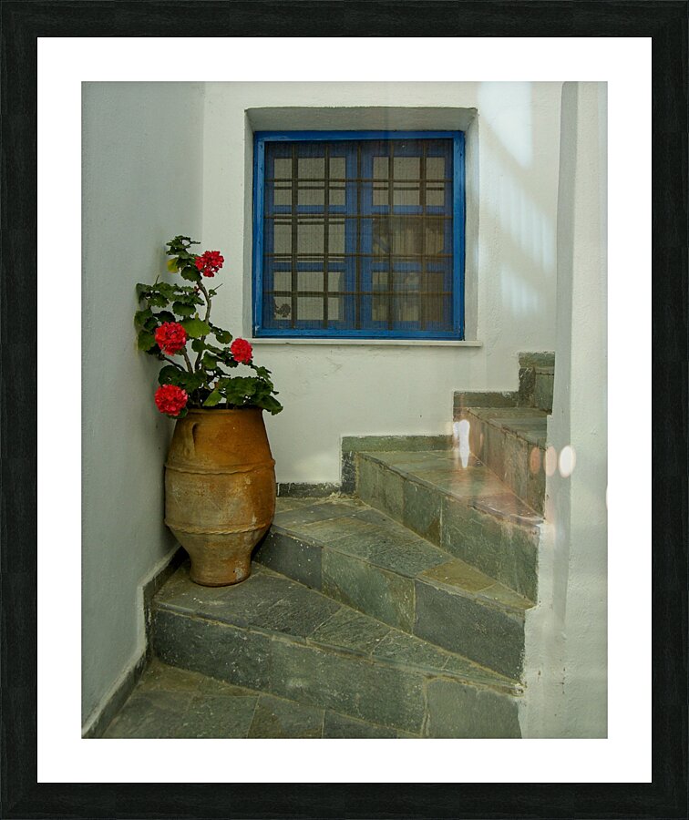 Stairway Picture Frame print