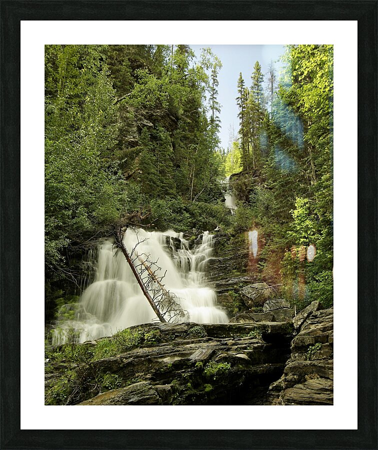 Bijoux Falls Picture Frame print