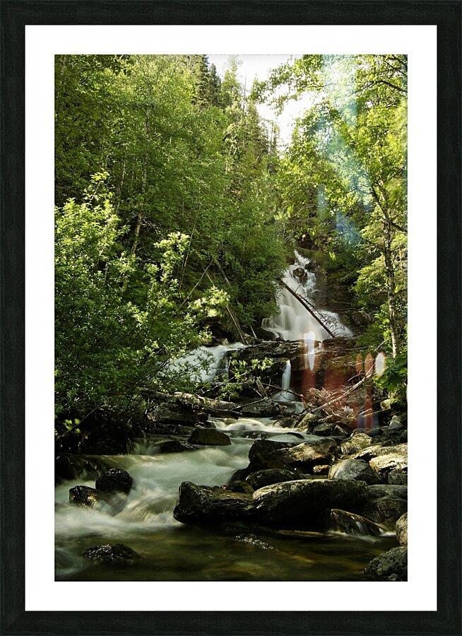 Bijoux Falls Picture Frame print