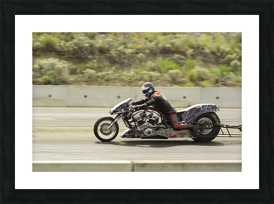 Top Fuel Picture Frame print
