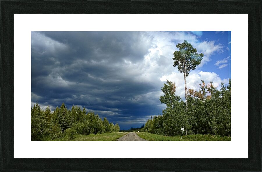Afternoon Thunderstorm Picture Frame print
