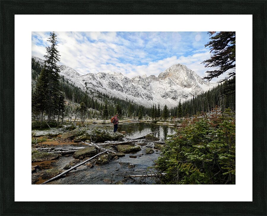 Dunn Peak Picture Frame print