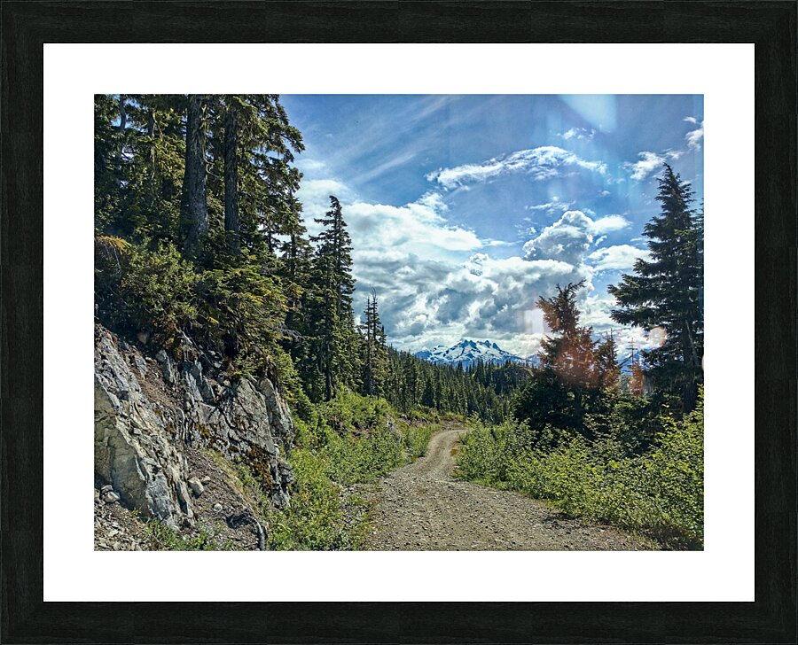 Mountain Road Picture Frame print