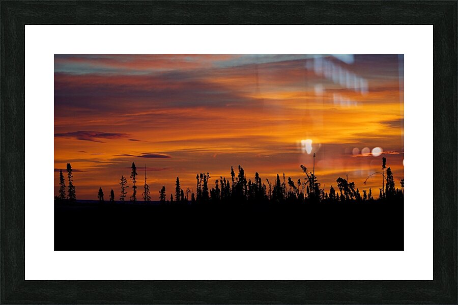 Sunset Picture Frame print