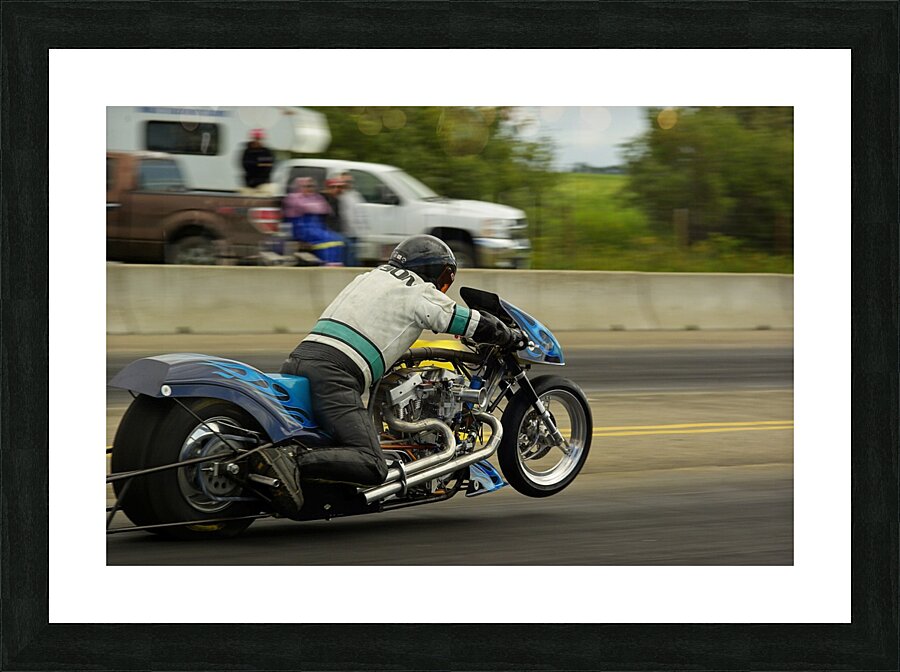Pro Dragster Picture Frame print
