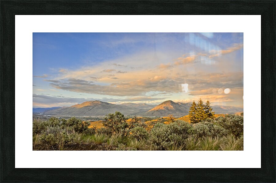 After the storm Picture Frame print
