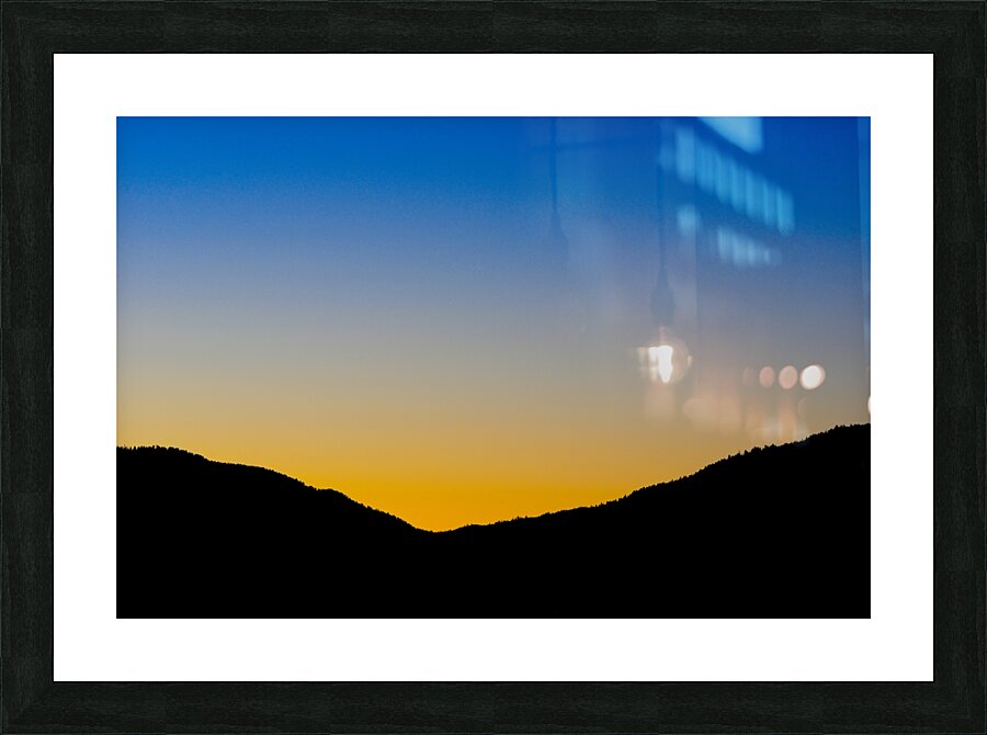 Before the sun rises Picture Frame print