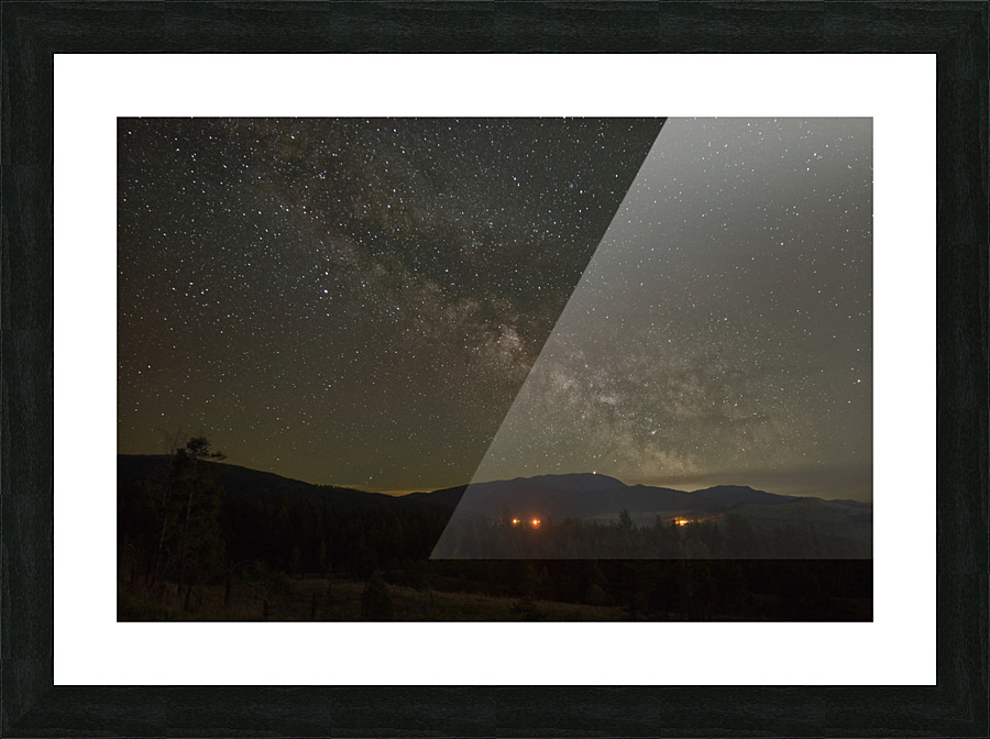 The Milkyway Picture Frame print