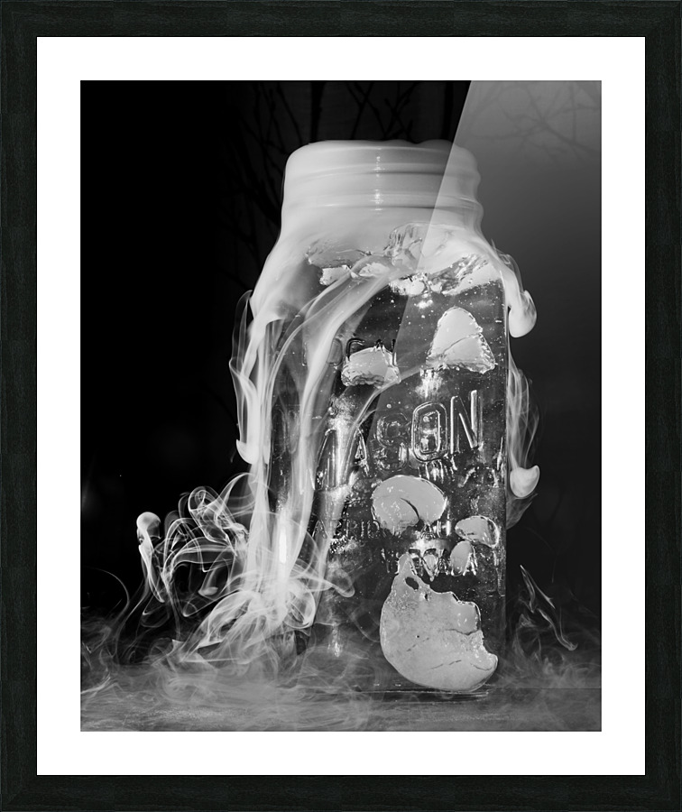 Dry Ice 2 Picture Frame print