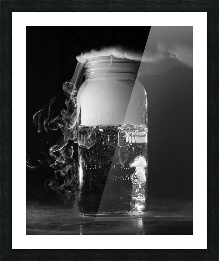 Dry Ice 4 Picture Frame print