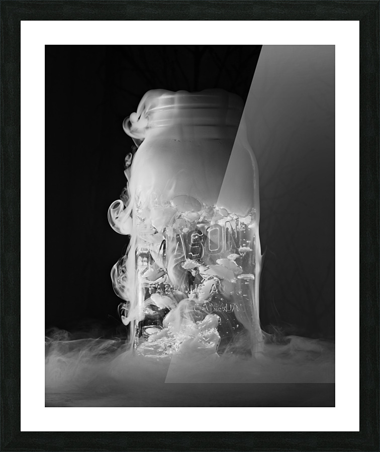 Dry Ice 3 Picture Frame print