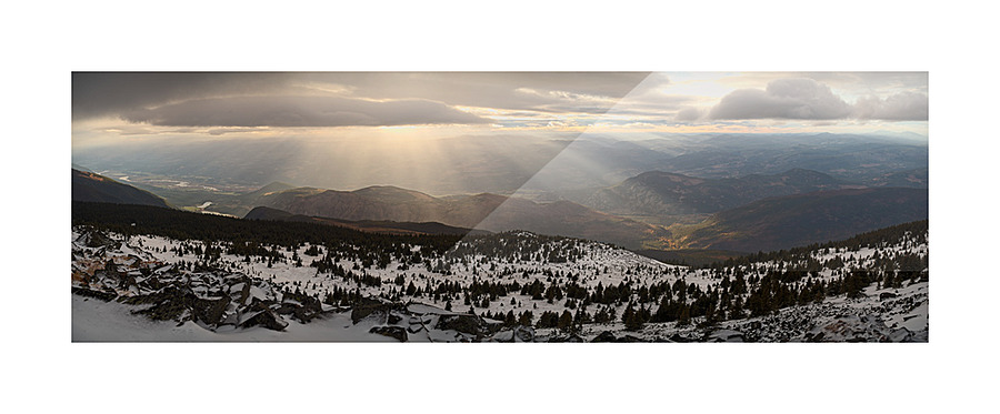 North Thompson Sunset Picture Frame print