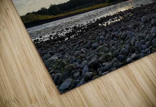 Graham River Sunset Kristian Gunderson puzzle