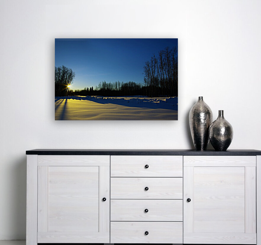 Winter Sunrise Reproduction