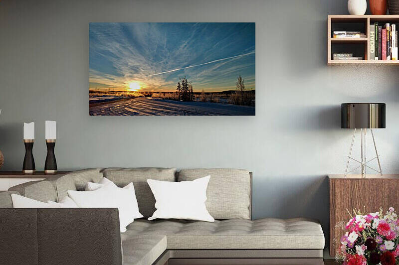 Winter Sunset by Kristian Gunderson