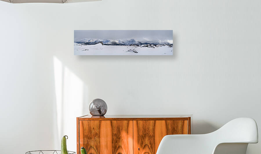 Dunn Peak in Winter by Kristian Gunderson