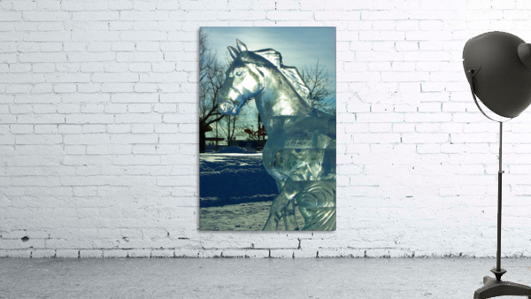 Ice Horse Wall Preview